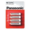 Baterie Panasonic AA 1,5V  R6R tužkové