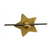 Odznak ČSLA hvězda zlatavá velká 22mm originál