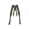 Kšandy treky US M45 oliv originál Experimental Suspender pack field 1951