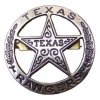 Odznak Texas Ranger stříbrný č.102