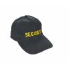 Čepice kšiltovka baseball SECURITY žlutý nápis