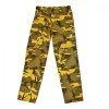 Kalhoty BDU žluté maskování Yellow Camo MMB