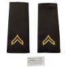 Hodnostní výložky desátník nárameníky 1 pár Corporal Insignia US ARMY originál