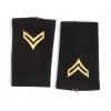 Hodnostní výložky desátník nárameníky 1 pár Corporal Insignia US ARMY originál
