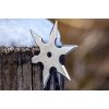 Hvězdice ninja shuriken černá 7 hrotů