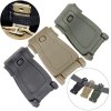 Molle webbing clip Tactical univerzální černý 5 kusů