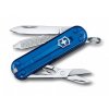 Victorinox Classic SD modrý transparentní kapesní zavírací nůž multifunkční 0.6223.T2G