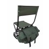 Batoh se stoličkou a opěrkou STINGER zelený