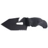 Tactical Skinner tlačná dýka (nůž) s pouzdrem Albainox 32316 černá