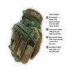 Rukavice Mechanix M-Pact woodland camo MPT-77