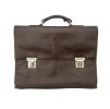 Taška na spisy (aktovka, brašna) kožená AČR originál hnědá