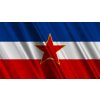 Vlajka Jugoslávie 1945–1991 Jugoslavija 90x150cm č.234