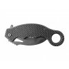 Nůž Karambit Kandar polovystřelovací N-104 černý