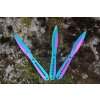 Nože vrhací sada 3 kusů Kandar Tomahawk Rainbow N-143
