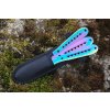 Nože vrhací sada 3 kusů Kandar Tomahawk Rainbow N-143