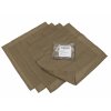 Sada 4 kusů vojenských kapesníků 40 x 40cm coyote US ARMY originál