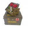 Defibrilátor DEKARD vz.85 ČSLA AČR Chirana v bedně originál