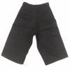 Bermudy 3/4 BDU černé 7 poutek dětské