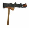 Sekera hasičská profesionální s opaskem Československo originál