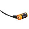 Akumulátor (nabíjecí USB baterie) Fenix RCR123A / 16340 (Li-Ion) Micro-USB