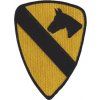 Nášivka 1st Cavalry Division 1. jezdecká divize (USA) barevná E-40