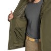 Bunda ECWCS s mikinou fleece Wet Weather Jacket Generation II. Ranger Green