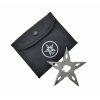 Vrhací (házecí) hvězdice ninja 5 Shuriken ACE BF818 stříbrná