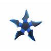 Vrhací (házecí) hvězdice Ninja 5 Shuriken Paracord Blue