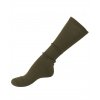 Podkolenky US vlněné ponožky s froté podrážkou Olive Drab