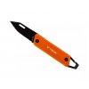Kapesní kompaktní zavírací nůž s karabinou TRUE UTILITY®  Modern Keychain Knife orange