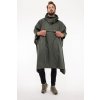 Pončo vysoce nepromokavé Mac In a Sac® Poncho khaki zelené