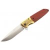 Nůž zavírací N314 Flipper dřevěná rukojeť