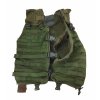 Taktická modulární vesta molle s kapsami Oliv/DPM Woodland Holandsko originál