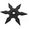 Vrhací (házecí) hvězdice ninja 6 shuriken černá