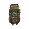 Batoh 80l s výztuhou a kapsami DPM Woodland Molle Holandsko originál použitý