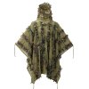 Pončo maskovací hejkal LEAF GHILLIE PONCHO® US Woodland Helikon PO-LFH-PO-03