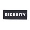 Nášivka SECURITY gumová 3D PVC svítící nápis