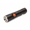 Svítilna kapesní s klipem COB LED ZOOM Flashlight USB nabíjení