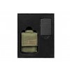 Zippo® sada zapalovač Black Crackle™ a taktické pouzdro Molle Green