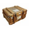 Bedna dřevěný box na ochranné pomůcky ČSLA AČR originál