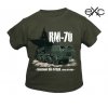 Triko dětské s potiskem Raketomet RM-70 GRAD khaki EXC®