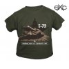 Triko dětské s potiskem Sovětský bitevní tank T-72 khaki EXC®