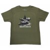 Triko dětské s potiskem Sovětský bitevní tank T-72 khaki EXC®