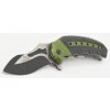 Nůž zavírací COBRA 20cm s pojistkou zeleno černý Cattara
