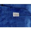 Deka přikrývka Fleece 150x200 cm modrá