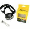 Čelovka se senzorem 1200lm LED Cree Xpe+COB nabíjecí USB