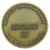 Pamětní ražená mince Advanced Training Facility Hanover Maryland