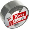 Lepicí páska univerzální Duct Tape 50m šedá X-way