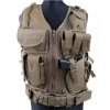 Vesta taktická modulární s opaskem hnědá KAM-39 Tactical Vest Tan GFC Tactical™