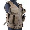 Vesta taktická modulární s opaskem hnědá KAM-39 Tactical Vest Tan GFC Tactical™